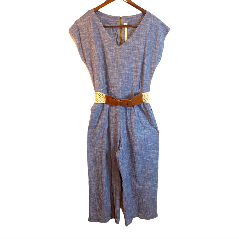 Uncle Frank Chambray Wide  Jumper Size XL - With belt